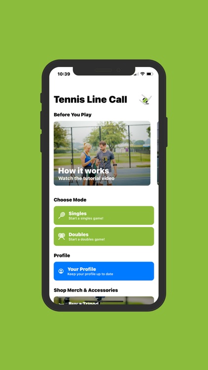 Tennis Line Call App screenshot-7