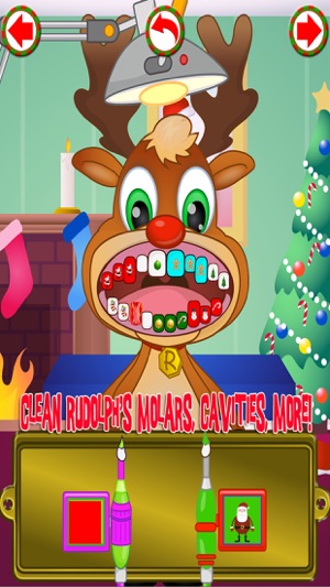 Christmas Pets Dentist Office Santa Fun Kids Games(圖3)-速報App