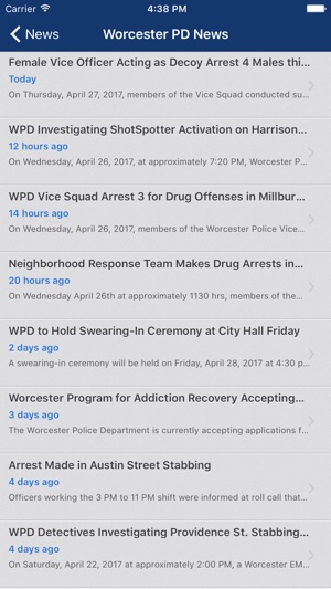 Worcester PD Mobile(圖3)-速報App