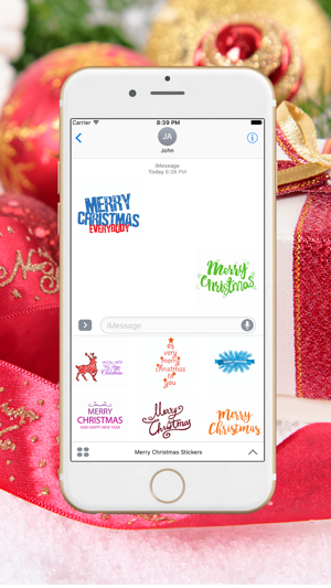 Christmas Greetings Stickers Pack(圖3)-速報App