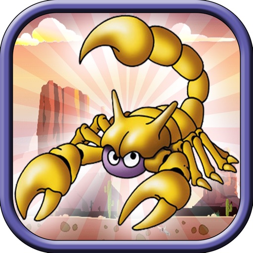 Coloring Book Paintbox Scorpion Icon