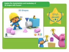 Game screenshot Pocoyo Playset -  3D Shapes mod apk