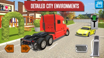 Delivery Truck Driver Highway Racing Simulator Screenshot 2