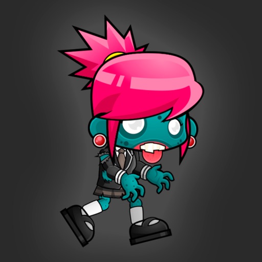 Zombie Girl Runner Pro iOS App