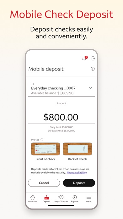 تطبيق Wells Fargo Mobile7 تطبيق Wells Fargo Mobile 7