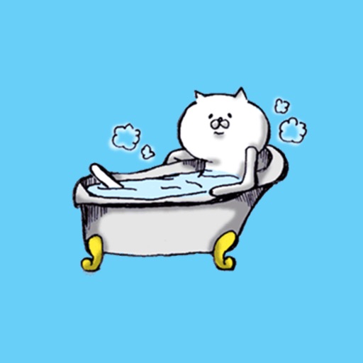 White Cat Stickers 1