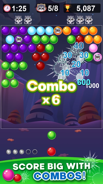 Bubble Shooter Blitz - Skillz screenshot-3