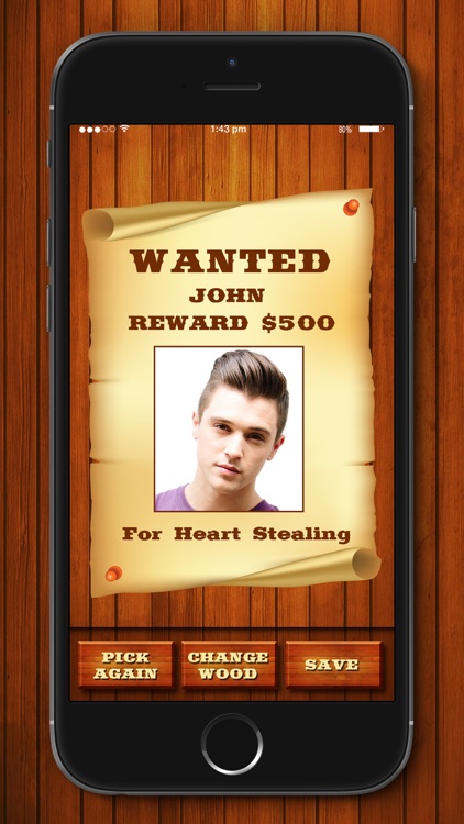 i WANTED- Wanted Poster Free