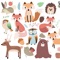 Forest Animals! Stickers