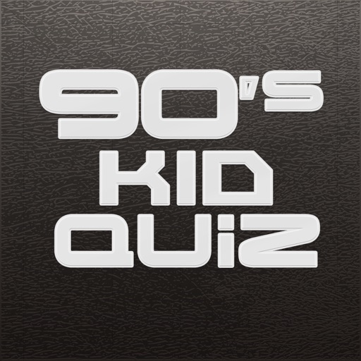 90's Quiz - Guessing 90s toys, sitcoms & celebrity iOS App