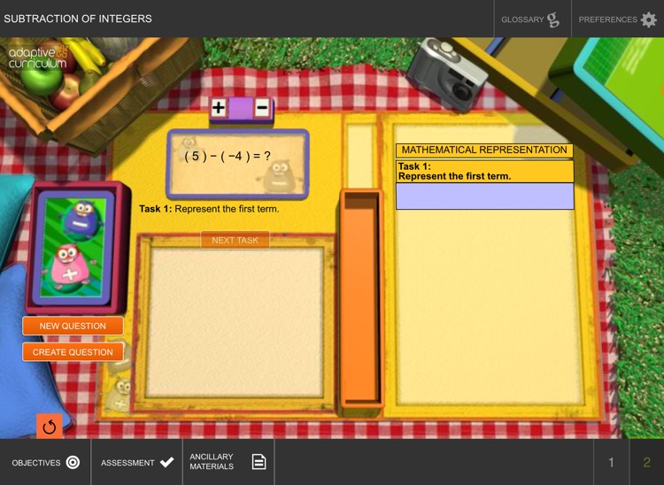 Subtraction of Integers screenshot-3