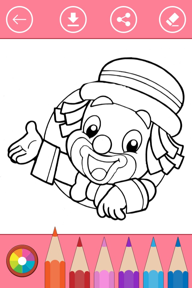 Circus Coloring Book for Children: Learn to color screenshot 4