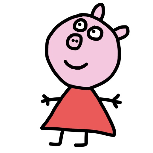 Coloring Pepa Pig for Kids Icon