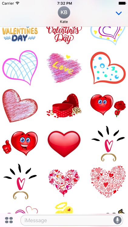 Valentine's Day Mega Sticker Pack screenshot-3