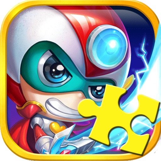 开心超人游戏拼图