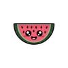 Kawaii Fruits stickers by KawaiiNir