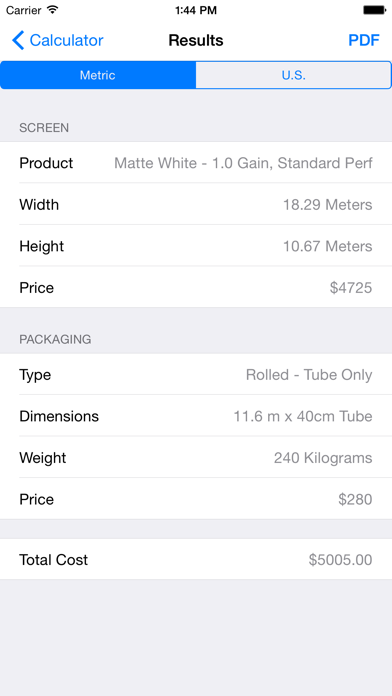 How to cancel & delete Severtson Price Estimator from iphone & ipad 3