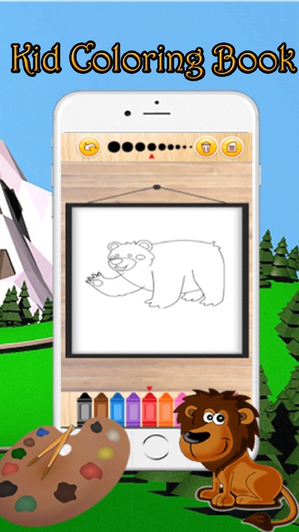 Coloring Game For Kid Animals screenshot-4