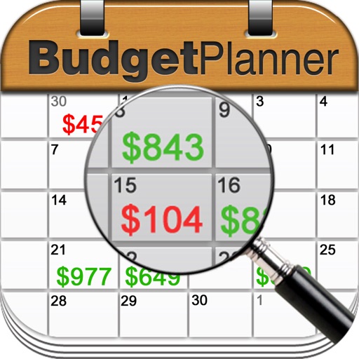 Budget Planner & Web Sync (income and expense balance calendar) Icon