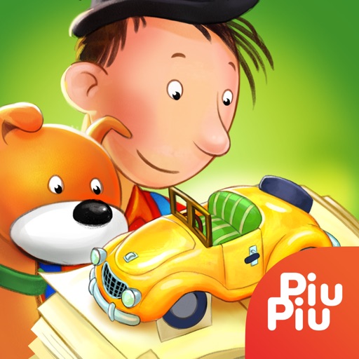 Mulle Meck builds a car — a children's book iOS App