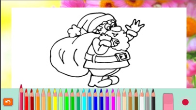 How to cancel & delete Christmas Drawing and Coloring book for kids from iphone & ipad 2