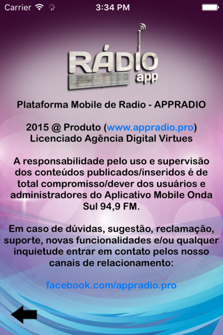 Rádio Onda Sul 94,9 FM screenshot 4