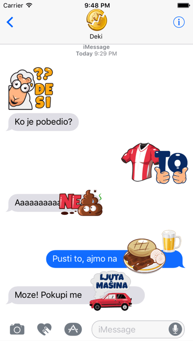 How to cancel & delete SerbMoji - Serbian Stickers from iphone & ipad 3