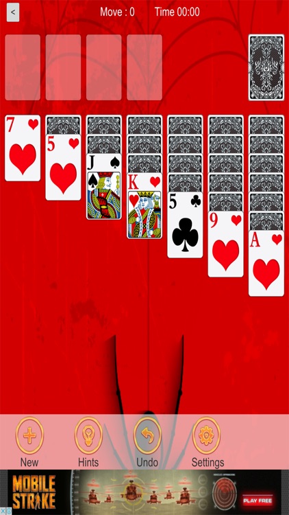 Spider Red Solitaire screenshot-3