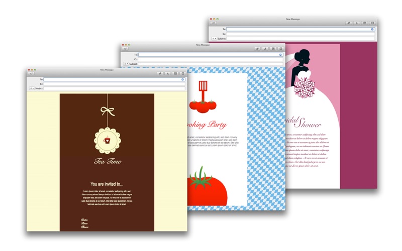 Templates Hero - Stationery Collection for Mail thumbnail 4