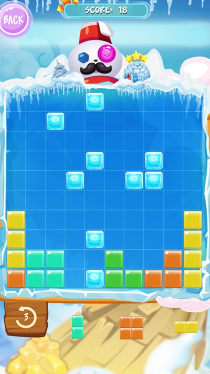 Block Puzzle for 1010 tiles: Winter blocks game screenshot-3