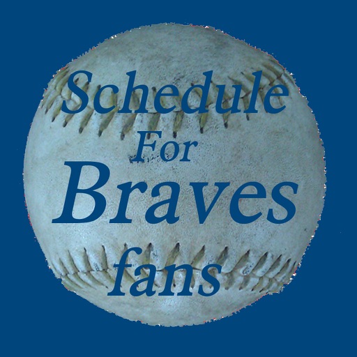 Schedule for Atlanta Braves fans with TV listings iOS App