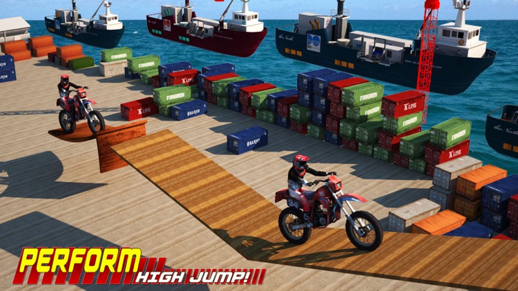 Xtreme Bike Racing Stunt Free screenshot-4