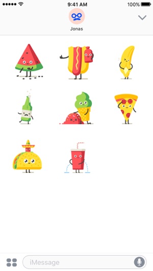 Moody Foodies Moji(圖4)-速報App