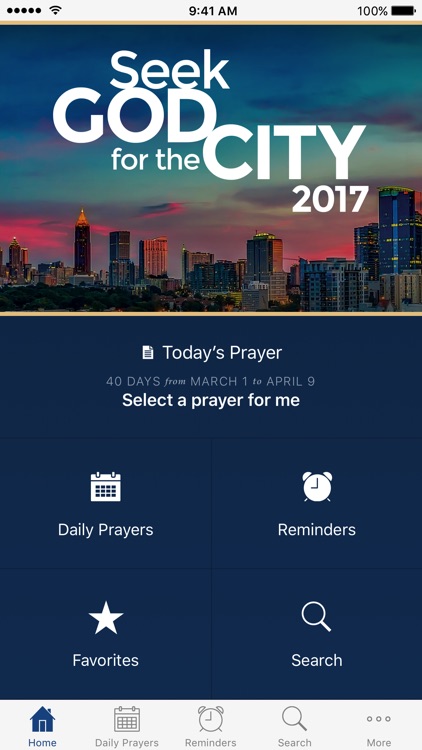 Seek God for the City 2017