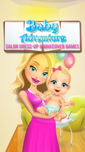 Baby Adventure - Salon Dress-up & Makeov