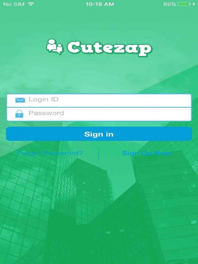 CuteZap App for iPad