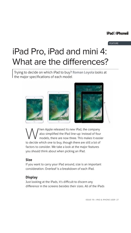 iPad & iPhone User magazine: Apple iOS to the core: news, tutorials, reviews and apps screenshot-3