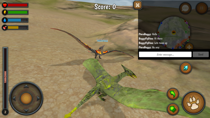 Pterodactly Multiplayer