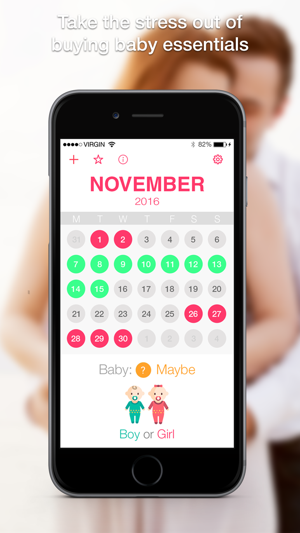 MaybeBaby fertility& pregnancy monthly calendar(圖4)-速報App