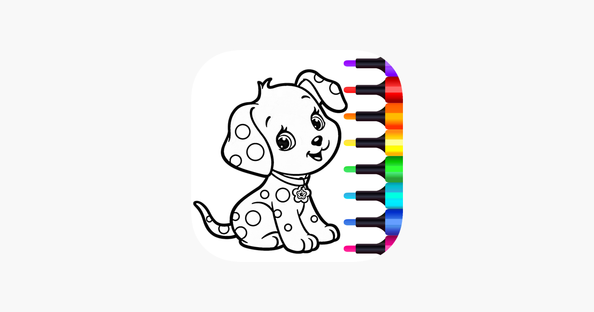 de colorear niños en App Store