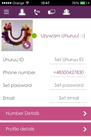 Uhuruu screenshot 3