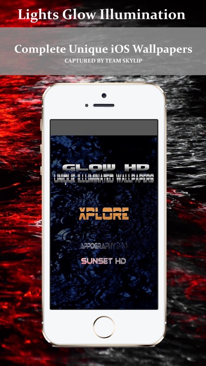 HD Glow Wallpapers Lockscreen Backgrounds Unique