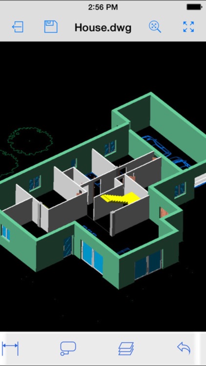 CAD On The Go - edit 2D/3D AutoCAD DWG/DFX files