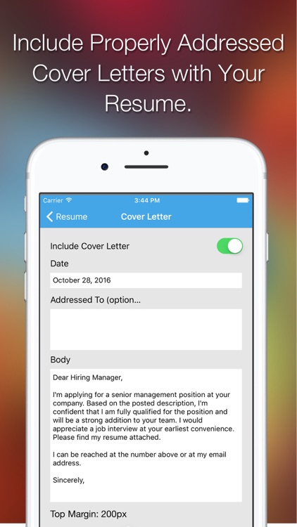 Resume Builder: Free CV Maker with Cover Letters screenshot-4