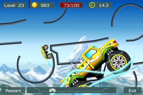 Monster Stunts Lite screenshot 4