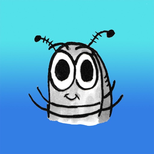 Sammy the Pillbug Stickers Lite