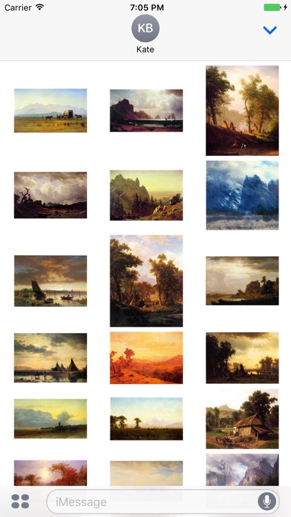 Albert Bierstadt Artworks Stickers