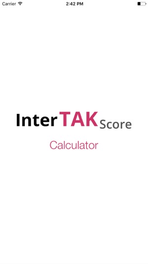 InterTAK Diagnostic Score Calculator(圖1)-速報App