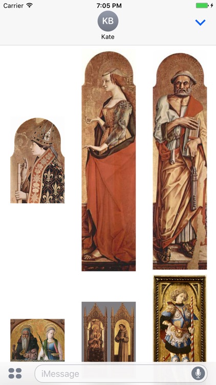 Carlo Crivelli Artworks Stickers