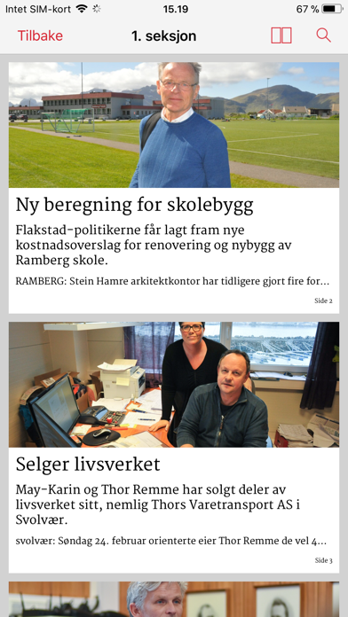 Lofotposten eAvis screenshot 4